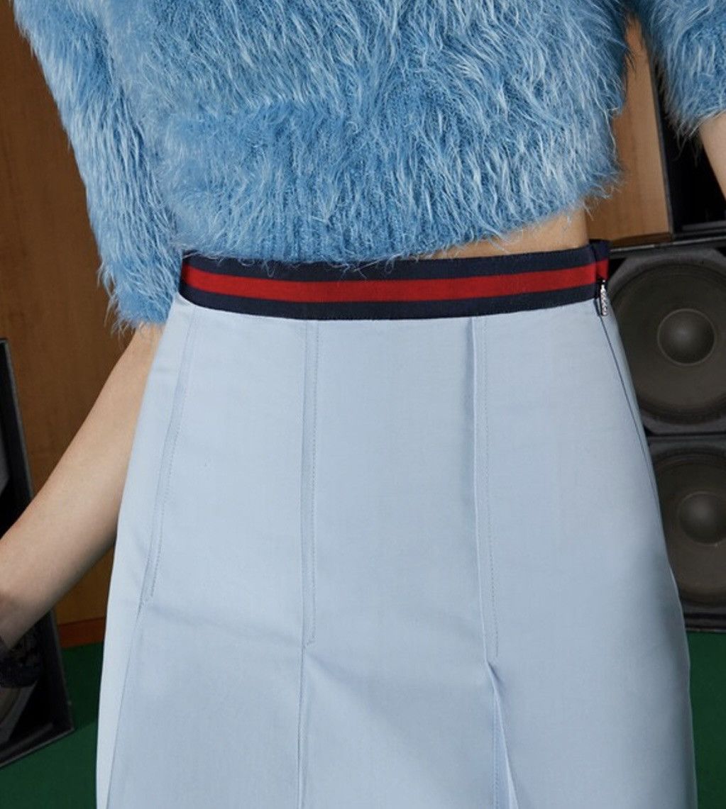 Gucci Gucci Pleated A-Line Heavy Cotton Poplin Skirt 695326 Size 26" / US 2 / IT 38 - 4 Thumbnail