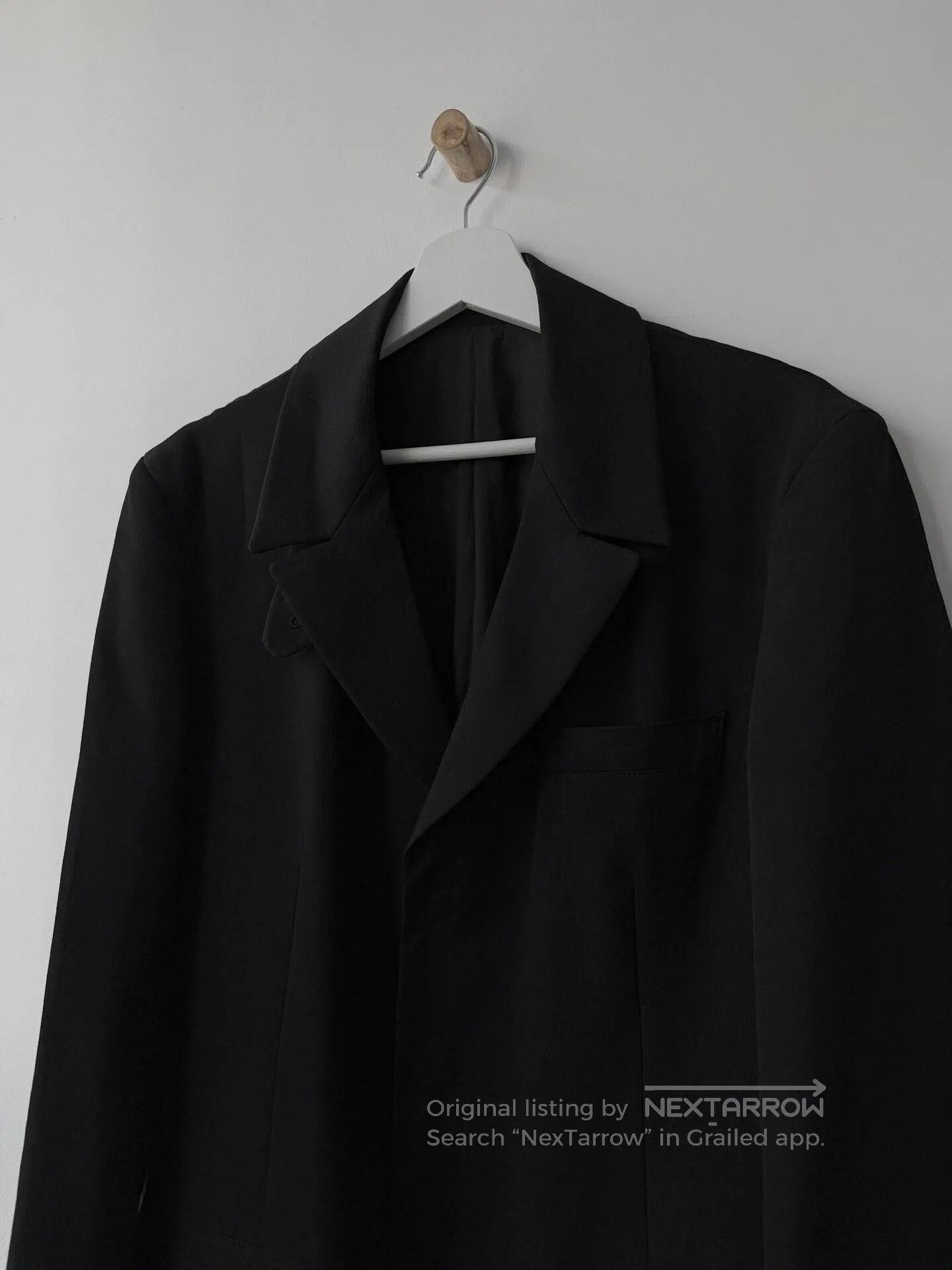 Yohji Yamamoto yohji yamamoto black wool coat. Size US M / EU 48-50 / 2 - 4 Thumbnail