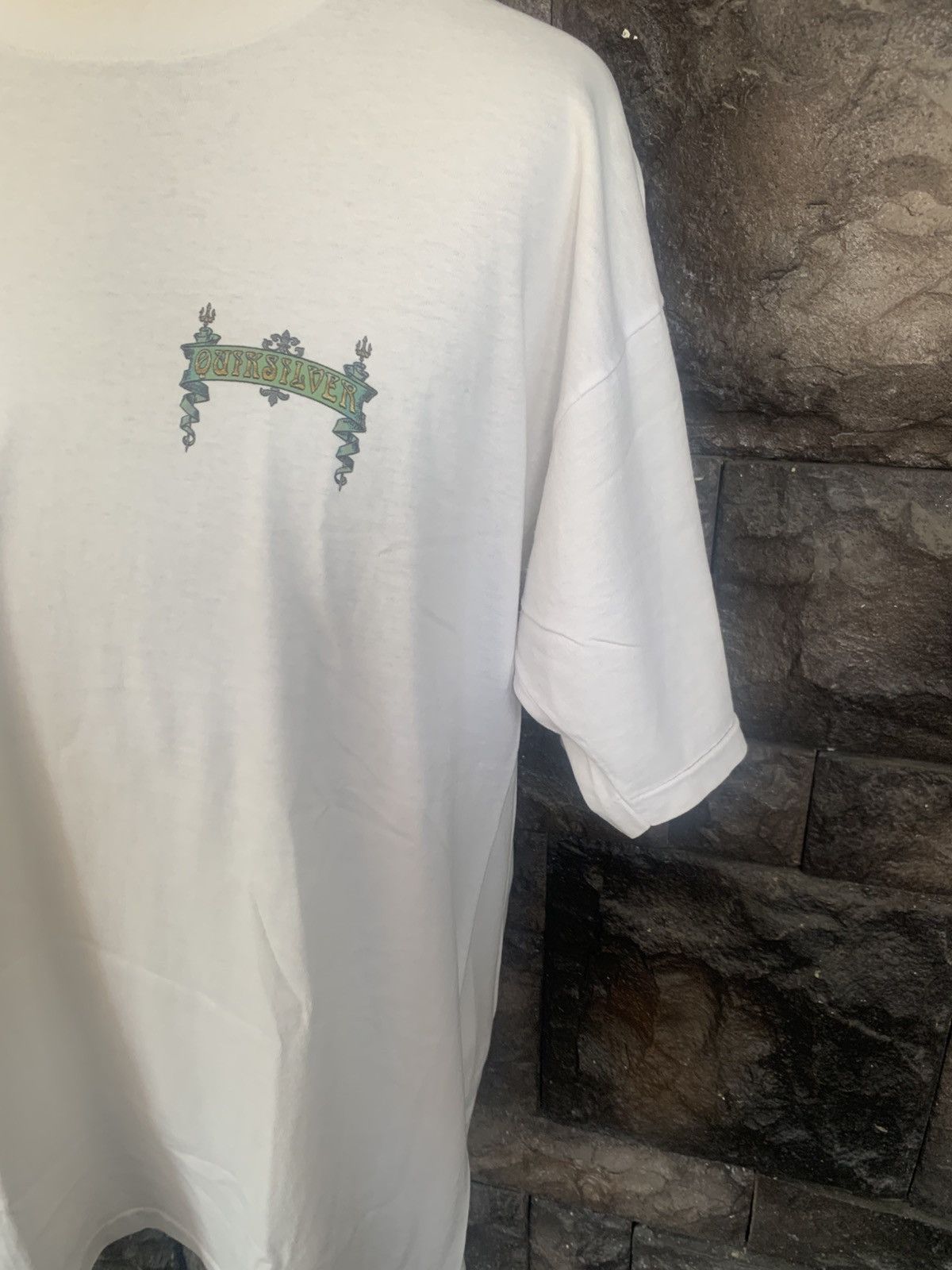 Quiksilver Vintage 90s Quiksilver Surf / Surfing T shirt Size US L / EU 52-54 / 3 - 5 Thumbnail