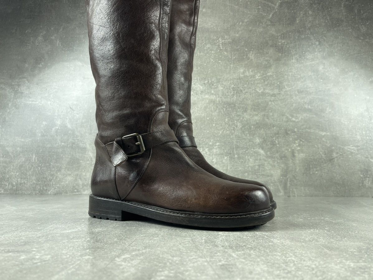 Buttero Buttero Women’s Over The Knee Riding Leather Boots Brown Size US 8 / IT 38 - 3 Thumbnail