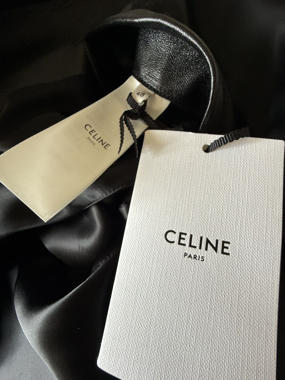 Celine Celine Paul blouson leather aviator jacket Hedi Slimane 48 Size US M / EU 48-50 / 2 - 23 Thumbnail