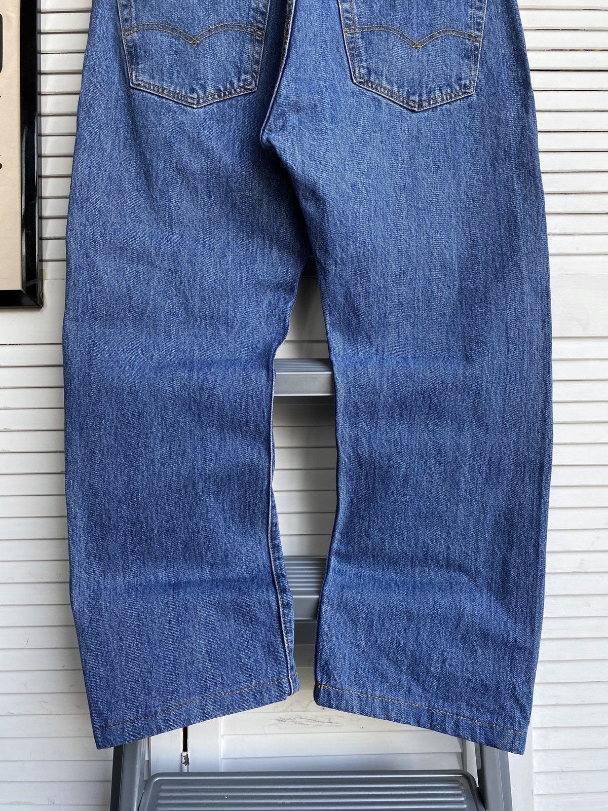 Levi's × Vintage Vintage Levis 501 Blue Denim Baggy Jeans Pants USA W38 L28 Size US 38 / EU 54 - 7 Thumbnail