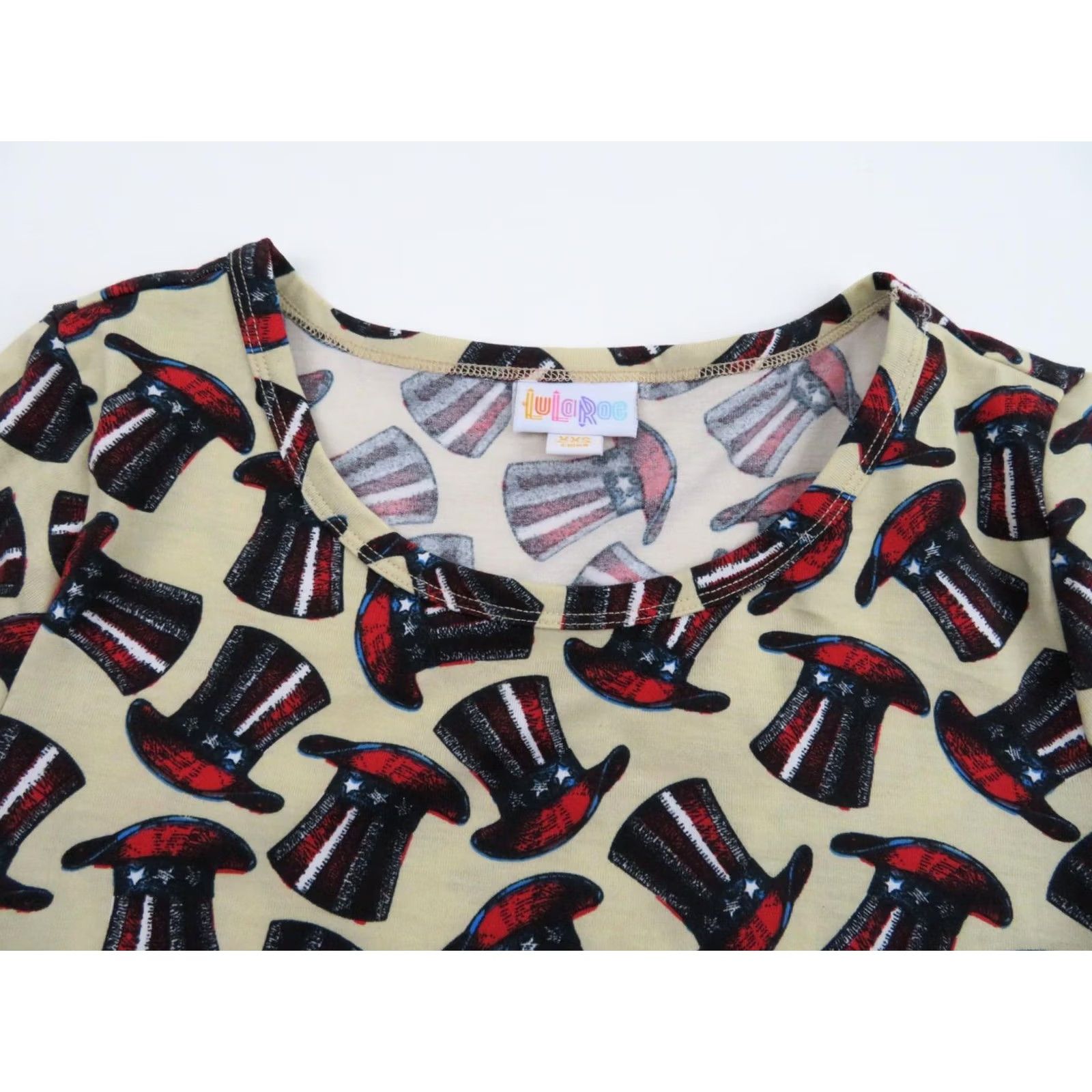 Vintage LuLaRoe Julia Dress 2XS Bodycon Shirt Dress UnMisspelled? Size XXS / US 00 / IT 34 - 5 Thumbnail