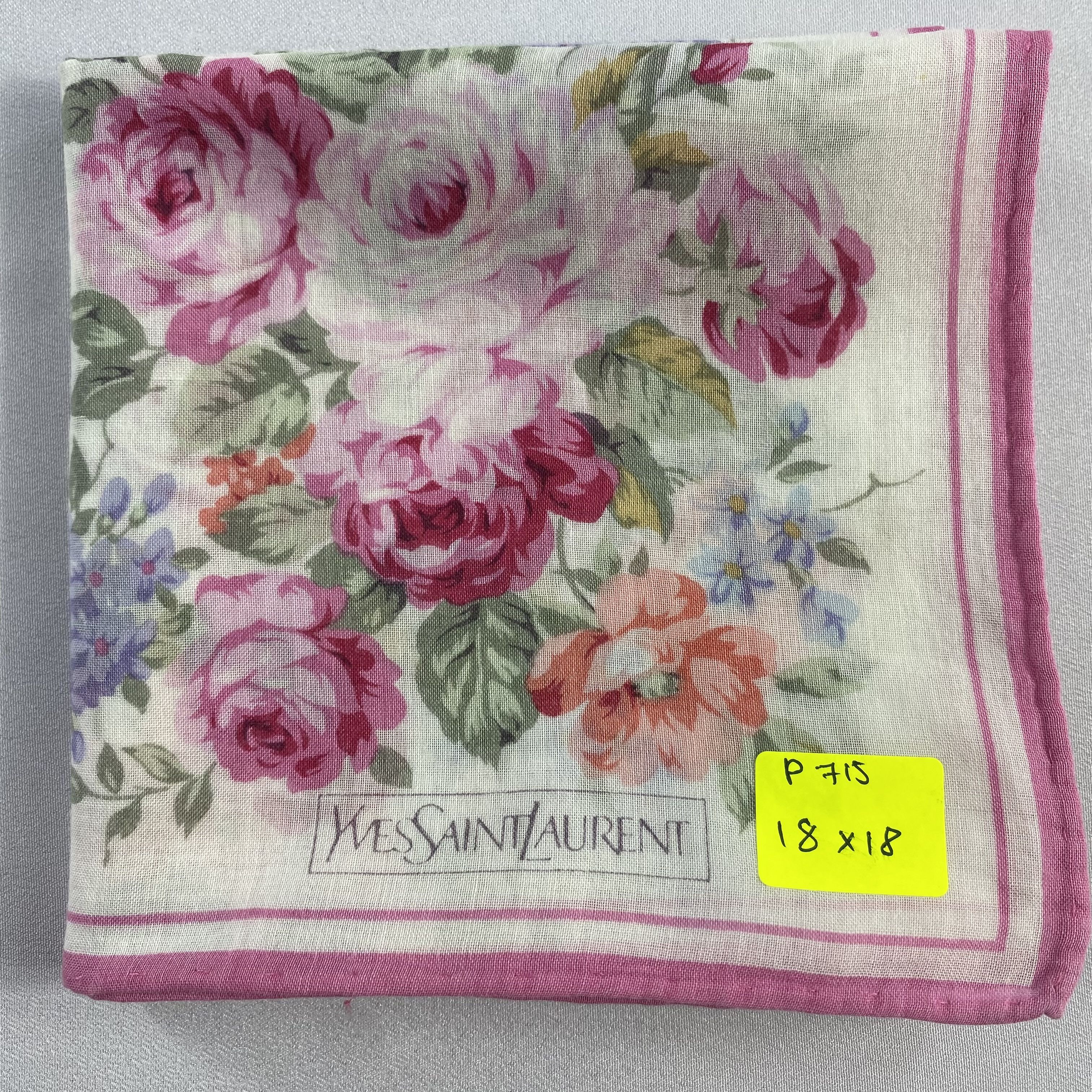 Vintage Yves Saint Laurent Neckerchief / Handkerchief-P715 Size ONE SIZE - 5 Thumbnail
