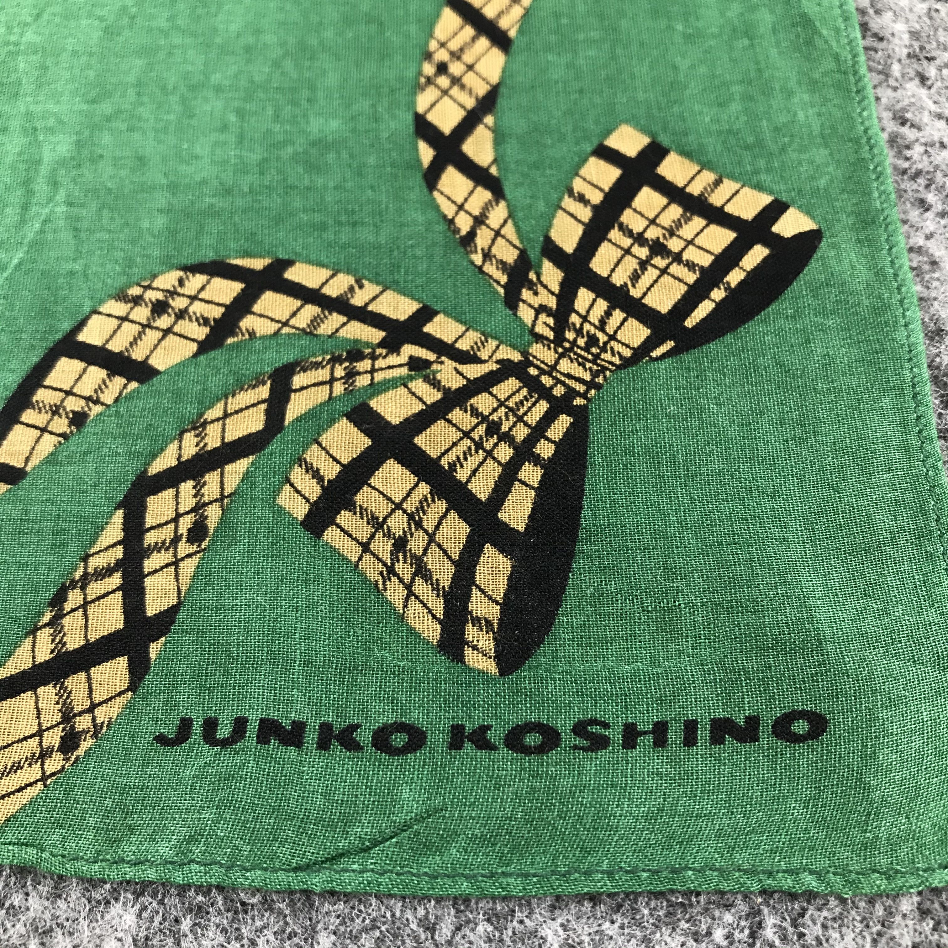 Japanese Brand × Mr. Junko × Vintage Junko Koshino Handkerchief Neckerchief Bandana H271 Size ONE SIZE - 4 Thumbnail