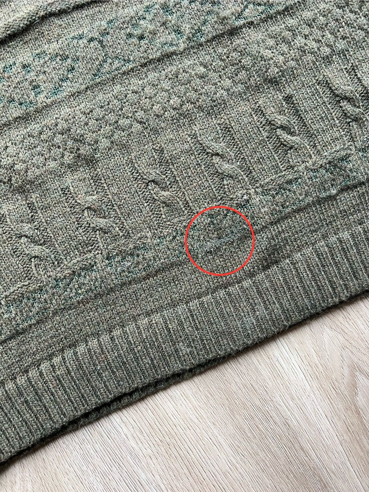Japanese Brand × Takeshy Kurosawa Vintage Takeshy Kurosawa Cable Knit Sweater Size US XL / EU 56 / 4 - 3 Thumbnail