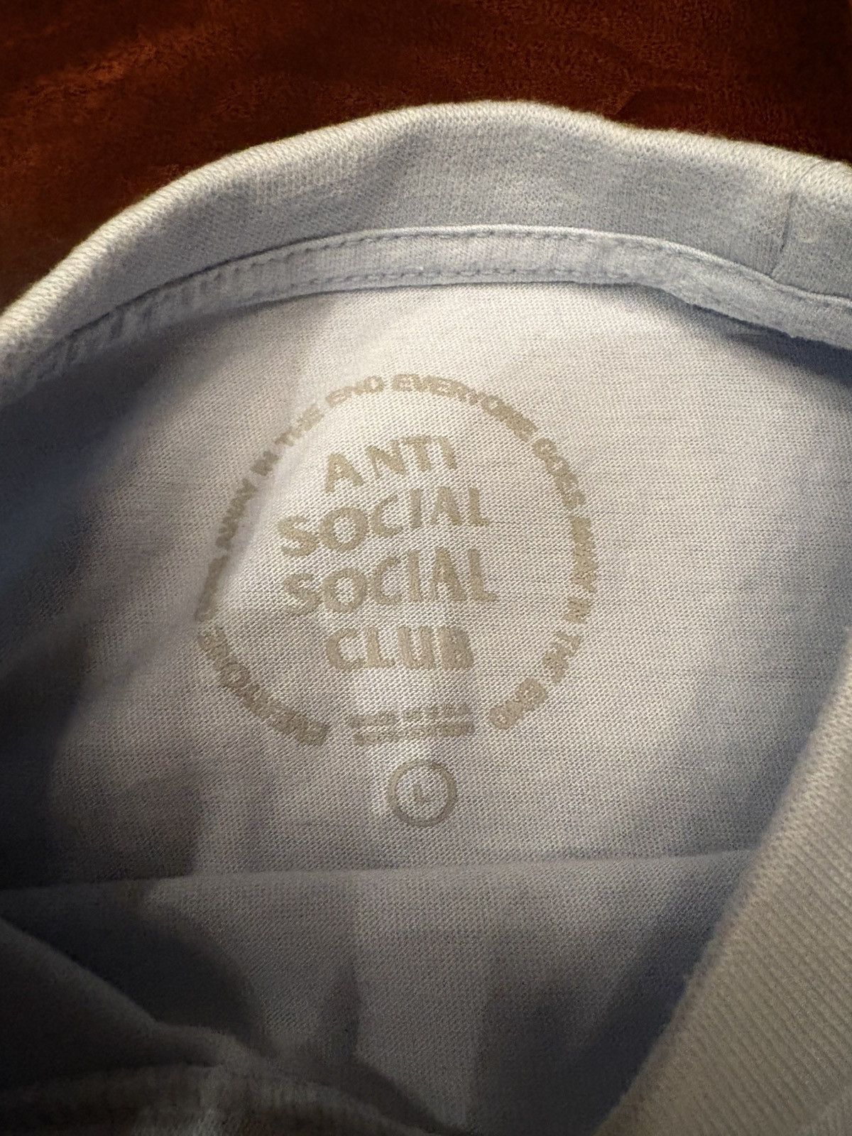 Anti Social Social Club Anti social Club Partly Cloudy Tee (L) Size US L / EU 52-54 / 3 - 3 Thumbnail