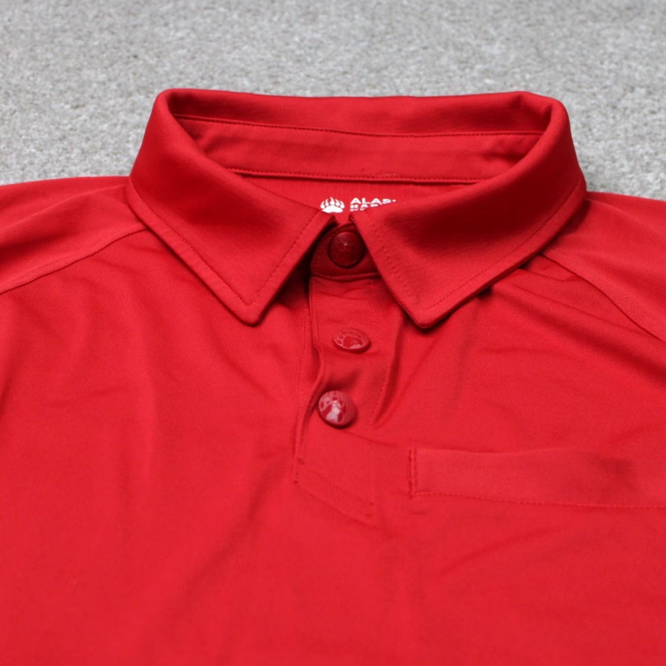 Vintage Duluth Alaskan Hardgear Polo Shirt Mens XL Red Pocket Polygiene S/S Size US XL / EU 56 / 4 - 4 Thumbnail