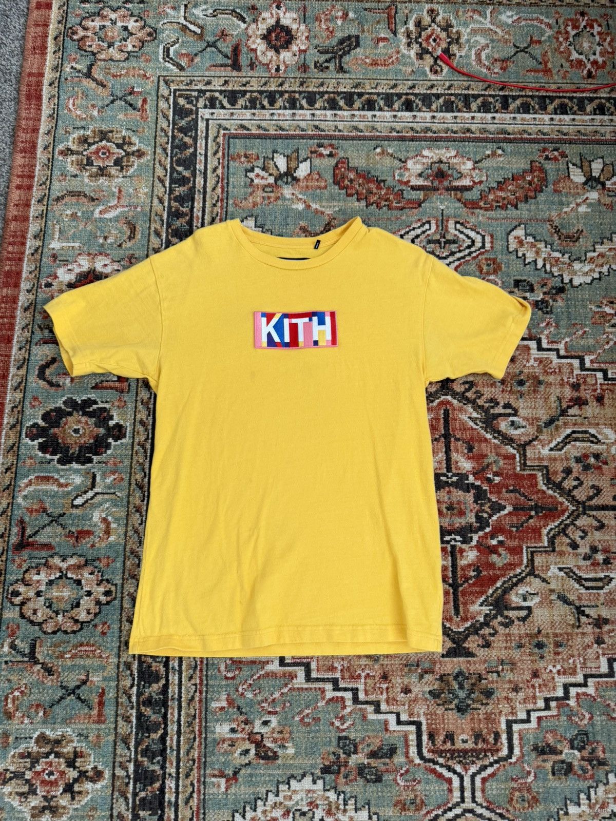 Kith Geo Colors Tee Yellow Size US S / EU 44-46 / 1 - 1 Thumbnail