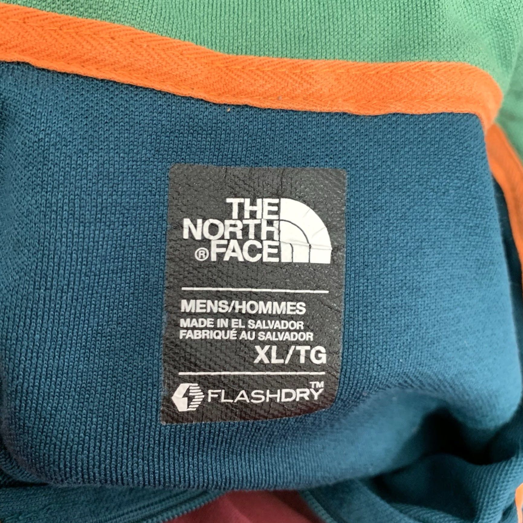 The North Face The North Face Shirt Mens XL Green Polo Zip Up Flash Dry Recycled Polyester Wick Size US XL / EU 56 / 4 - 2 Thumbnail