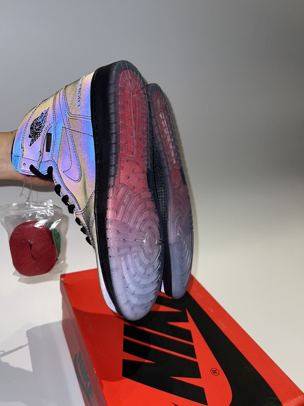 Nike *LAST PRICE DROP* BNIB 3M Air Jordan 1 High Zoom “Fearless” Size US 8.5 / EU 41-42 - 8 Thumbnail