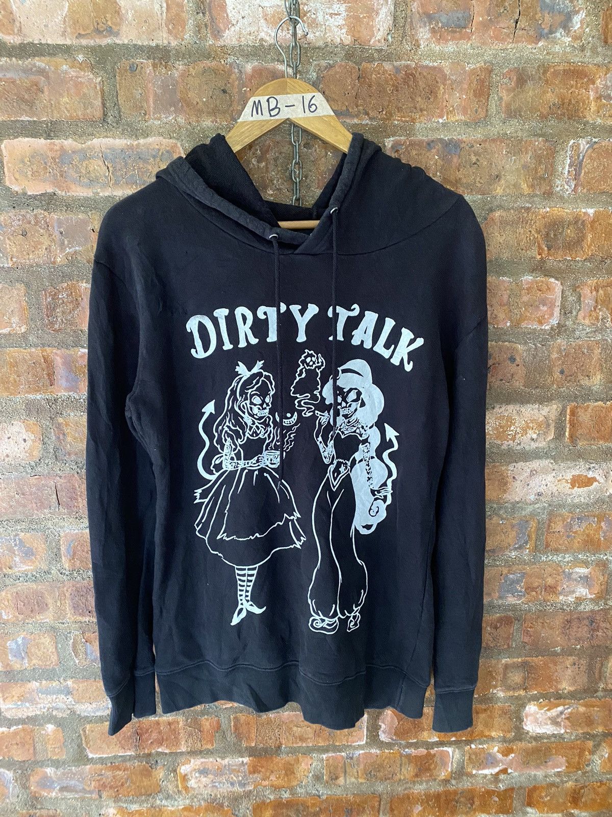 Hysteric Glamour 2000s Glad News Japan Dirty Talk satanic hoodie Size M / US 6-8 / IT 42-44 - 2 Thumbnail