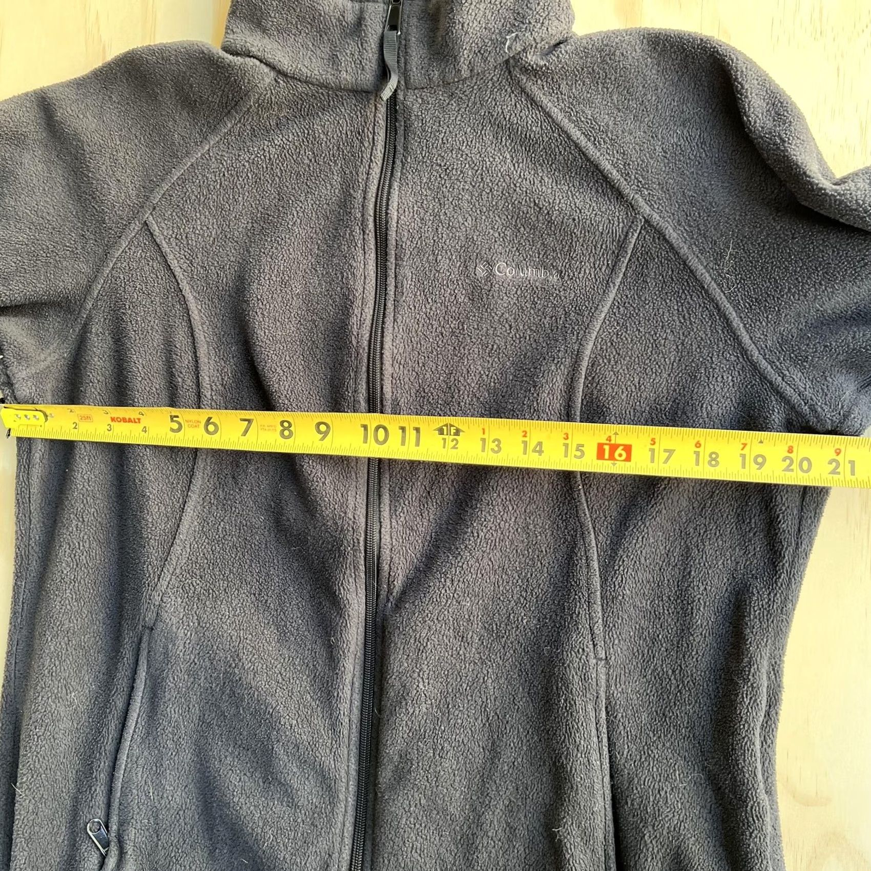 Vintage Columbia Fleece Jacket Womens Large Black Full Zip Pockets Lightweight Outdoor Size L / US 10 / IT 46 - 6 Thumbnail