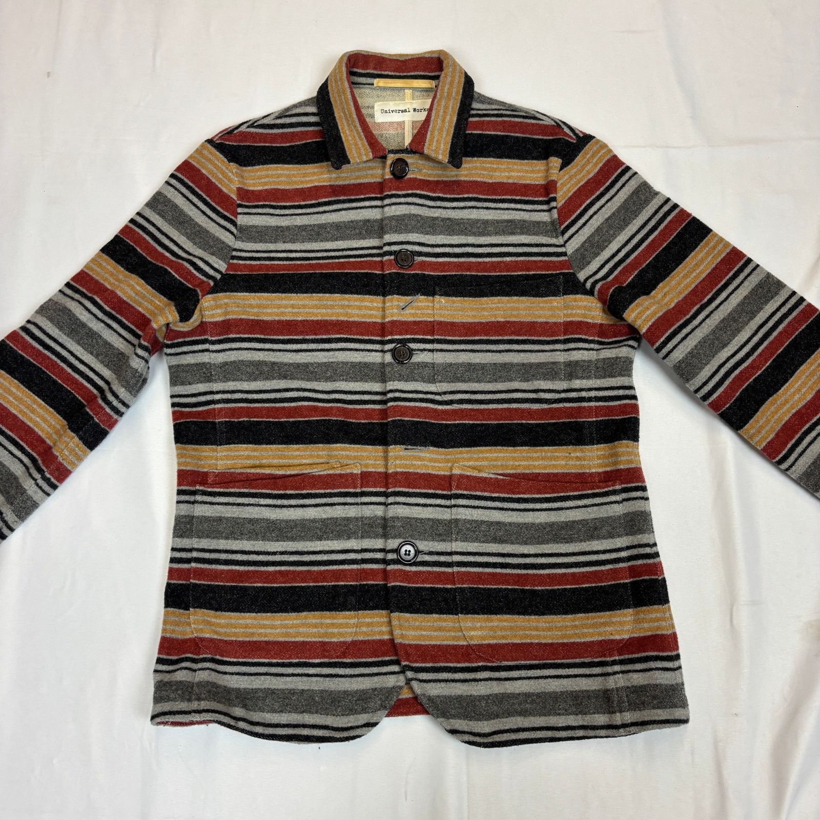 Universal Works Universal Works Bakers Chore Wool Blanket Jacket Men's Small Size US S / EU 44-46 / 1 - 2 Thumbnail