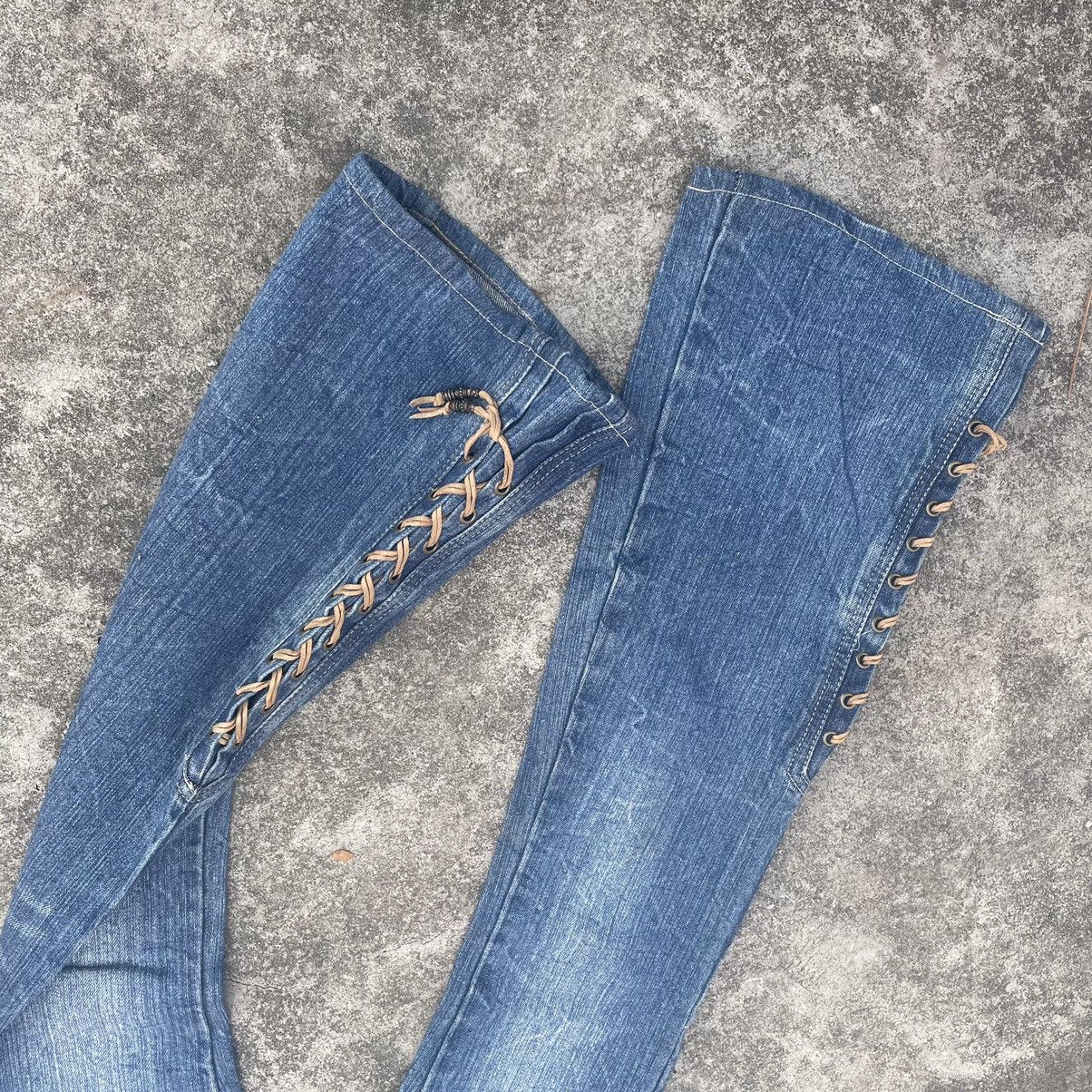 Beauty Beast Vintage Cook Jeans Spiral Cut Flare LGB Style Jeans Size US 28 / EU 44 - 8 Thumbnail