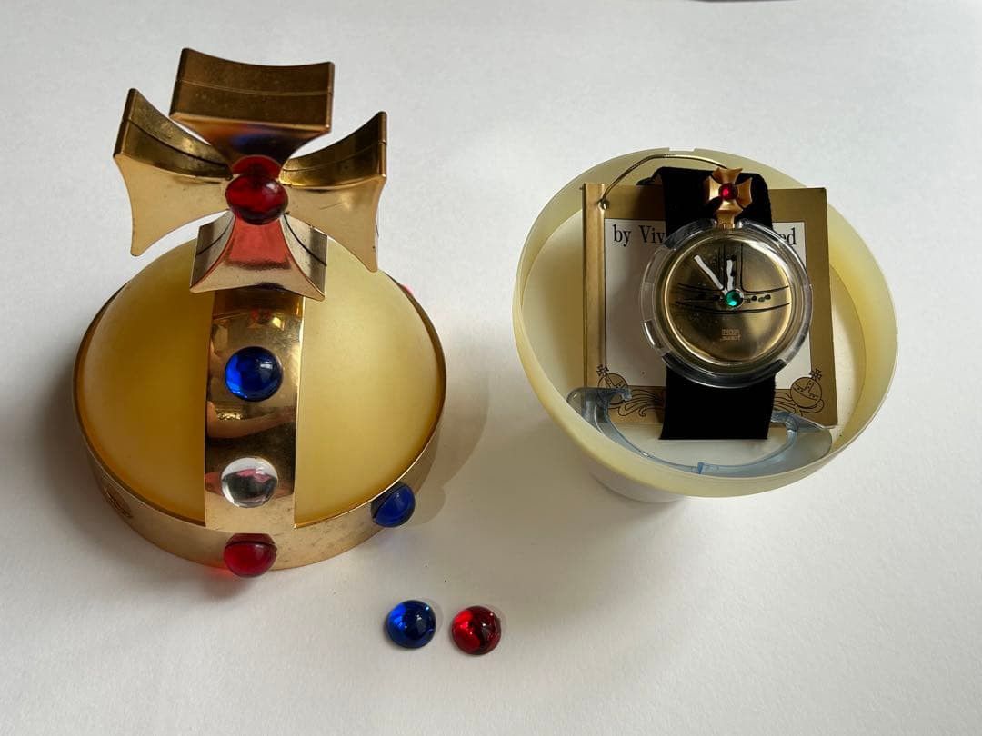 Vivienne Westwood VIVIENNE WESTWOOD POP Swatch Limited Edition Watch Gold Size ONE SIZE - 1 Thumbnail