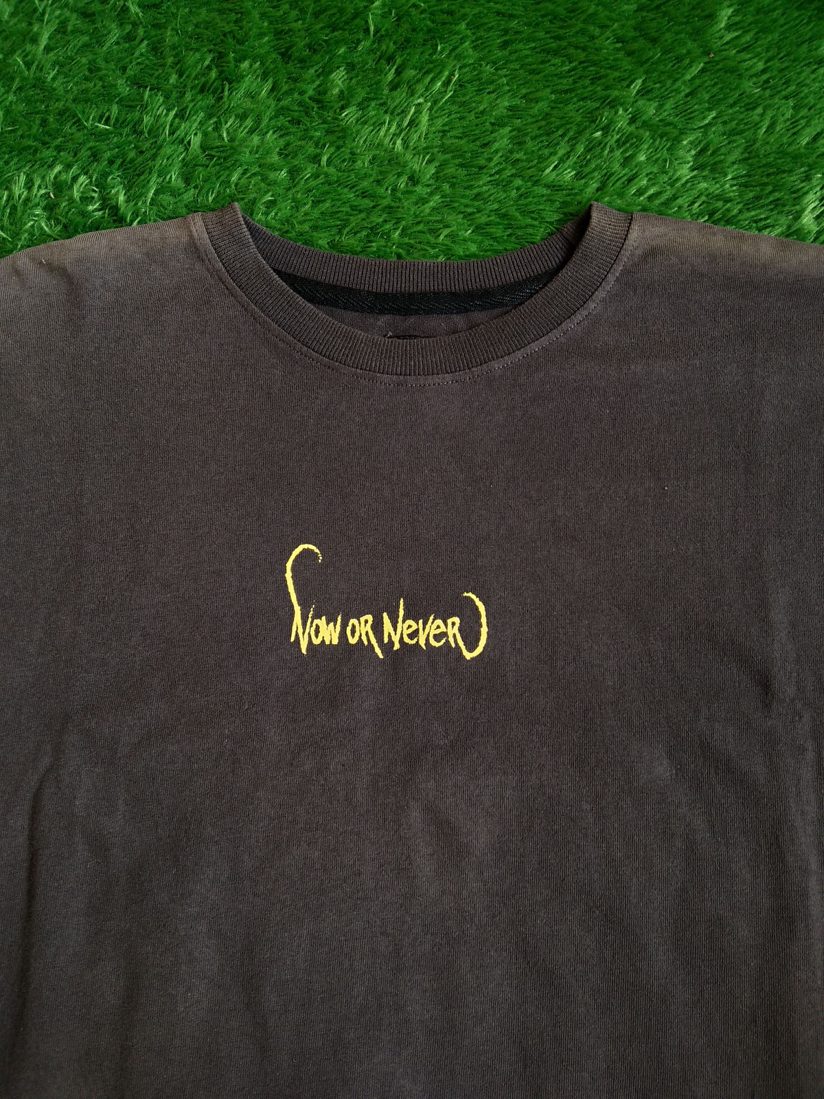 If Six Was Nine × Japanese Brand × Le Grande Bleu (L.G.B.) VTG FW16 Now Or Never x Toshio Maeda Long Sleeve T shirt Size US L / EU 52-54 / 3 - 5 Thumbnail