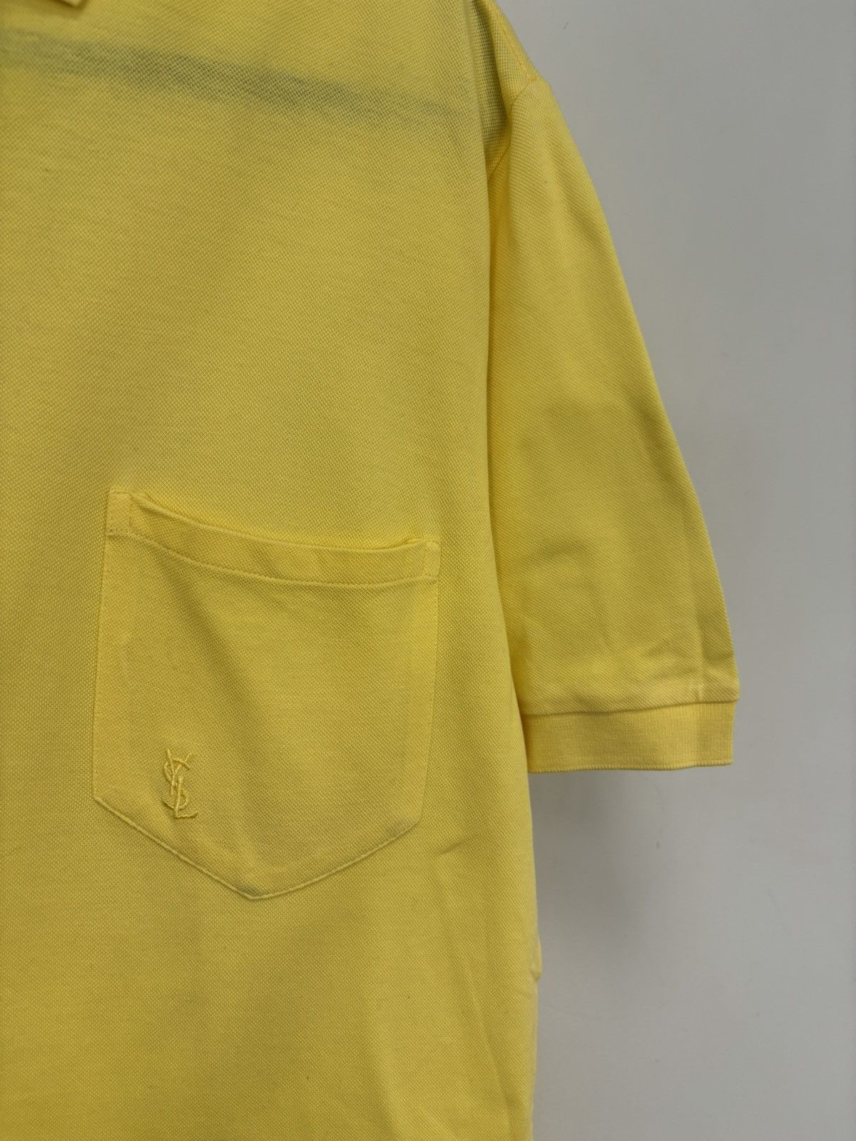 Yves Saint Laurent Vintage Yves Saint Laurent YSL Men’s Yellow Polo Shirt Size US L / EU 52-54 / 3 - 5 Thumbnail
