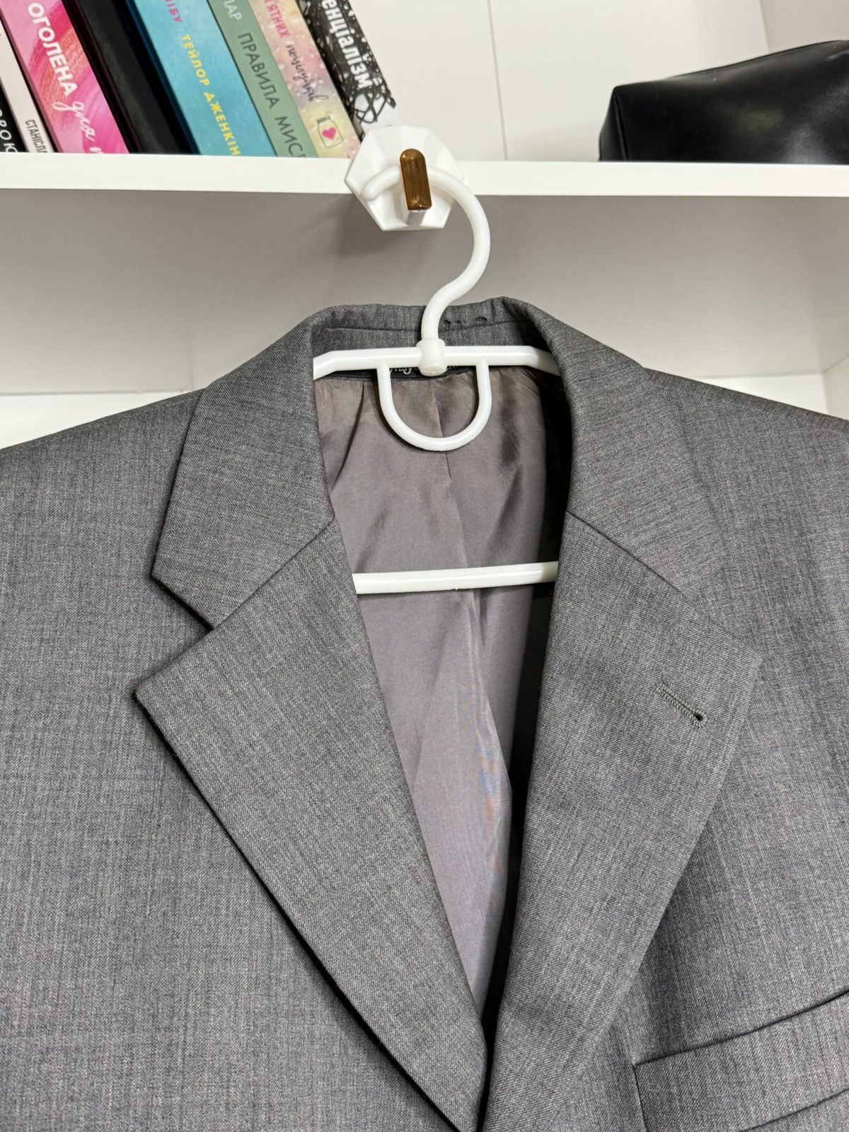 Yves Saint Laurent Yves Saint Laurent Vintage Gray wool mens blazer size 48 Size 48R - 9 Thumbnail
