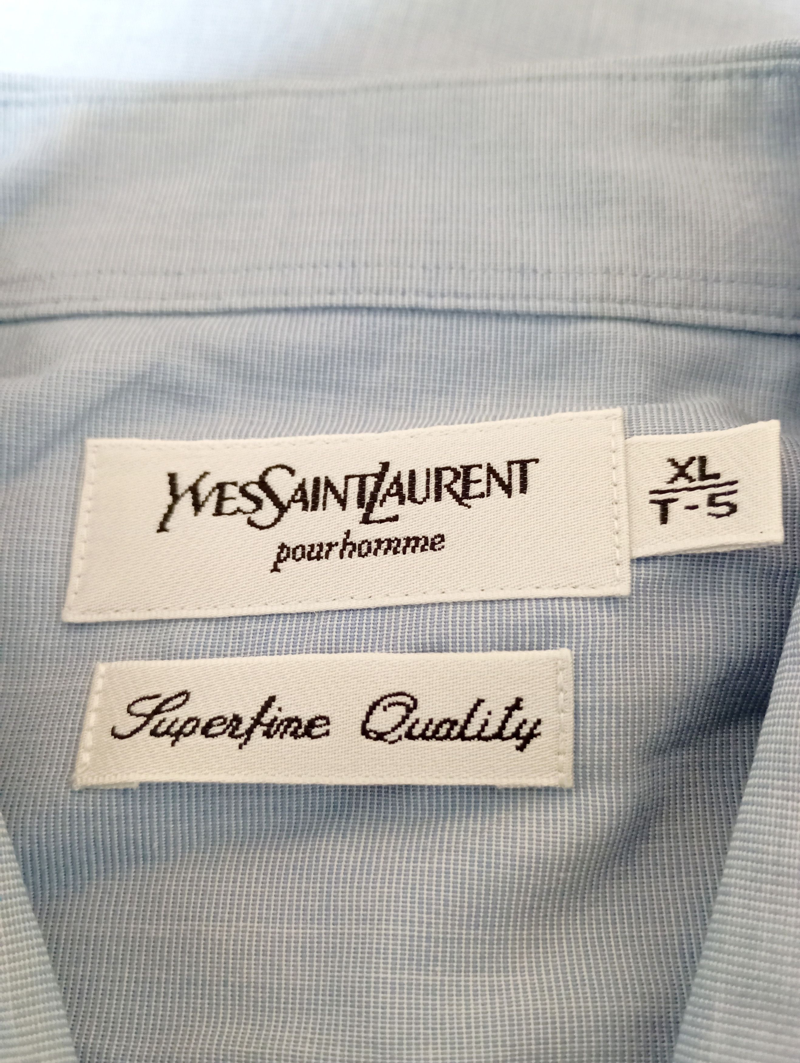 Yves Saint Laurent Vintage Yves Saint Laurent Button Down Shirt Size US XL / EU 56 / 4 - 11 Thumbnail