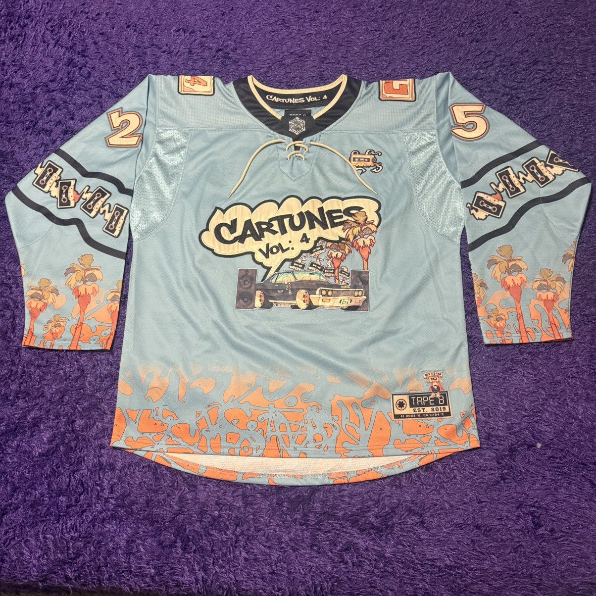 TAPE B CARTUNES VOL 4 HOCKEY JERSEY