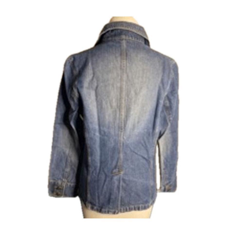 Other Faded Glory Blue Denim Jacket Women’s Small Classic Fit Jean Size S / US 4 / IT 40 - 7 Thumbnail
