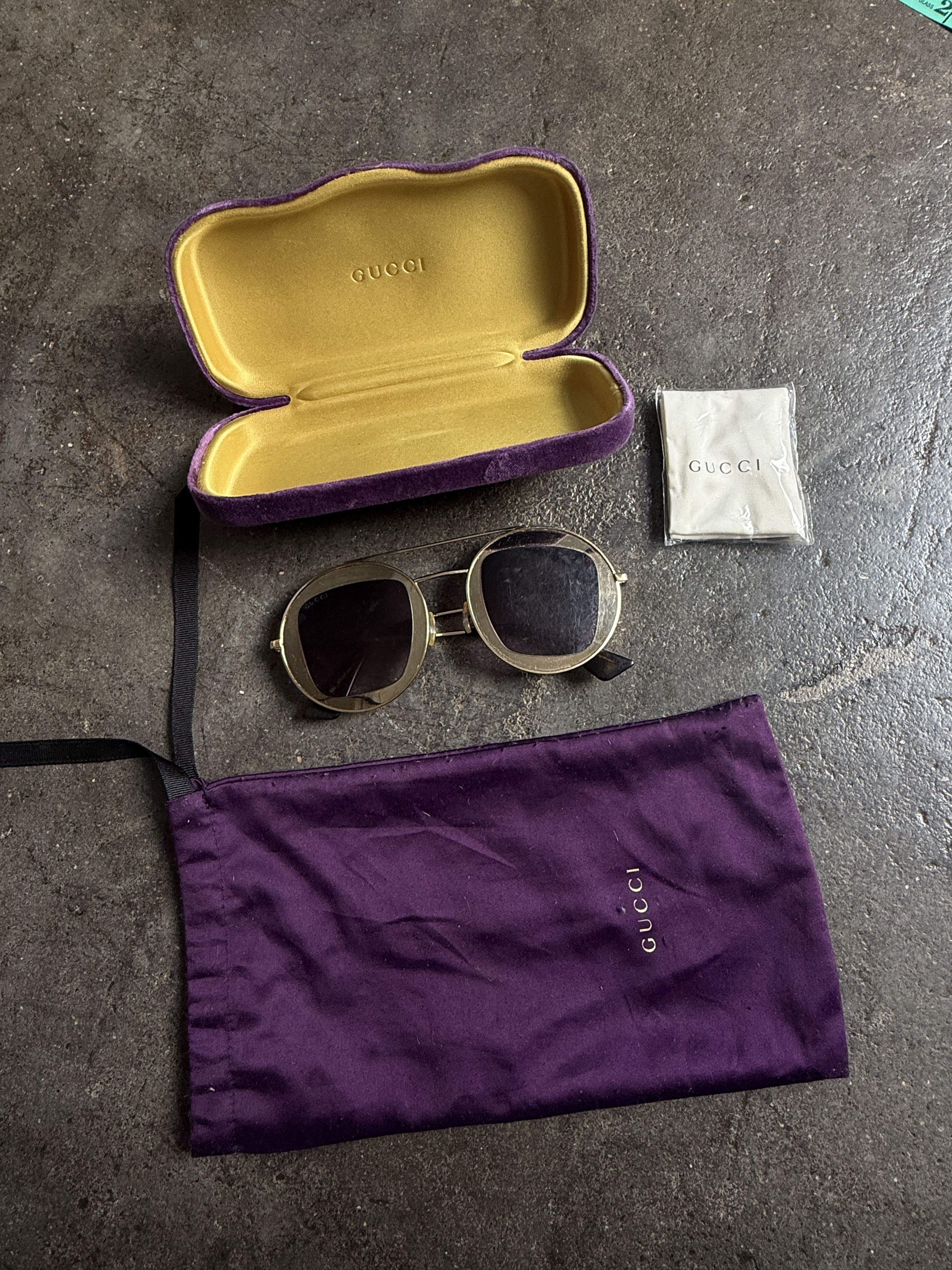 Gucci Alessandro Michele Era Sunglasses w/ Accesories Size ONE SIZE - 1 Thumbnail