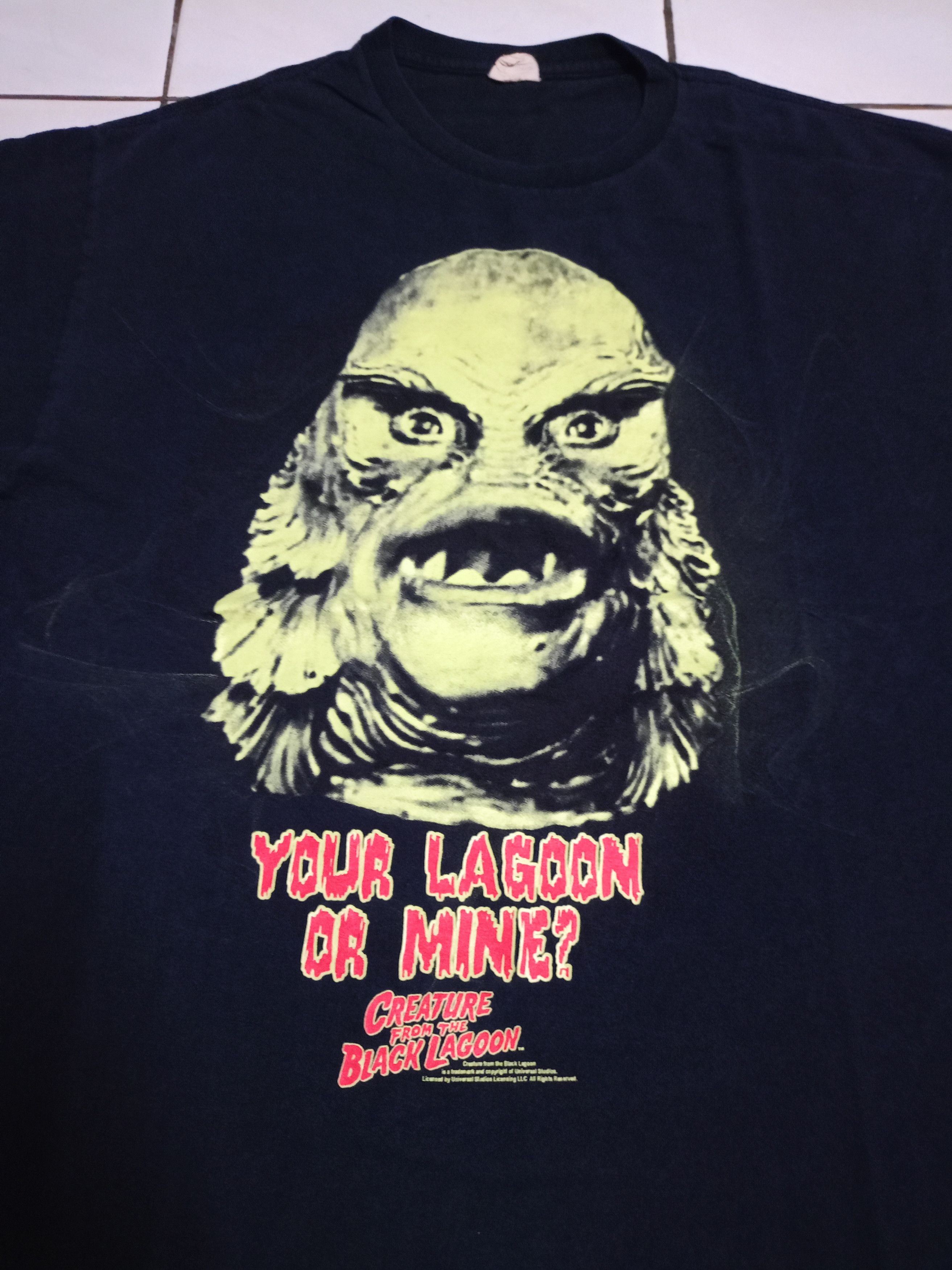 Vintage Vintage creature of the black lagoon movie T shirt Size US L / EU 52-54 / 3 - 2 Thumbnail