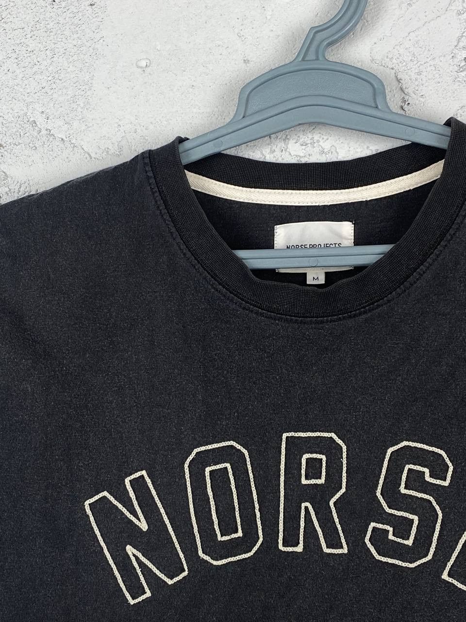 Norse Projects × Vintage Norse Projects Big Logo Faded T Shirt Size US M / EU 48-50 / 2 - 4 Thumbnail