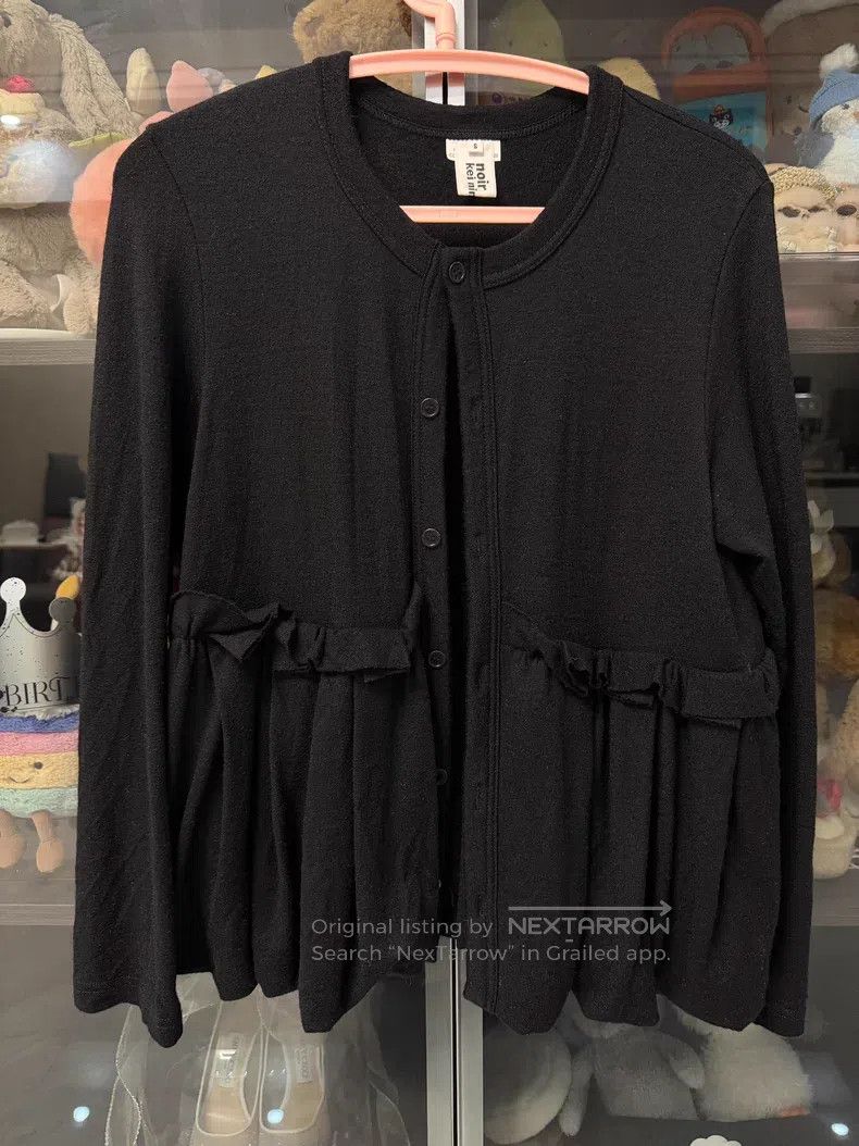 Comme des Garcons Comme Des Garcons Pleated Patchwork Jacket, Black Size S / US 4 / IT 40 - 2 Thumbnail