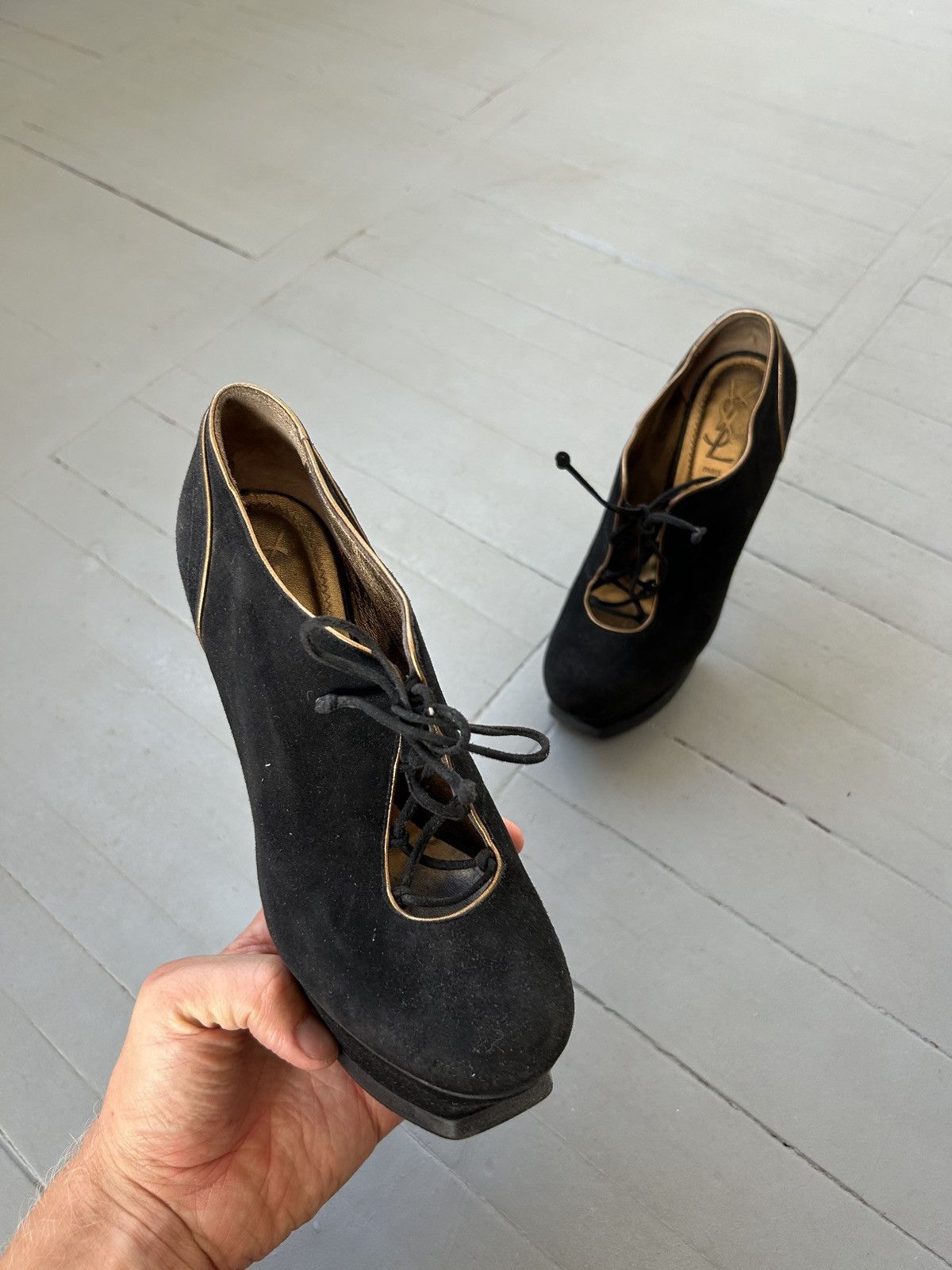 Yves Saint Laurent YSL Yves Saint Laurent heels Size US 7 / IT 37 - 2 Thumbnail