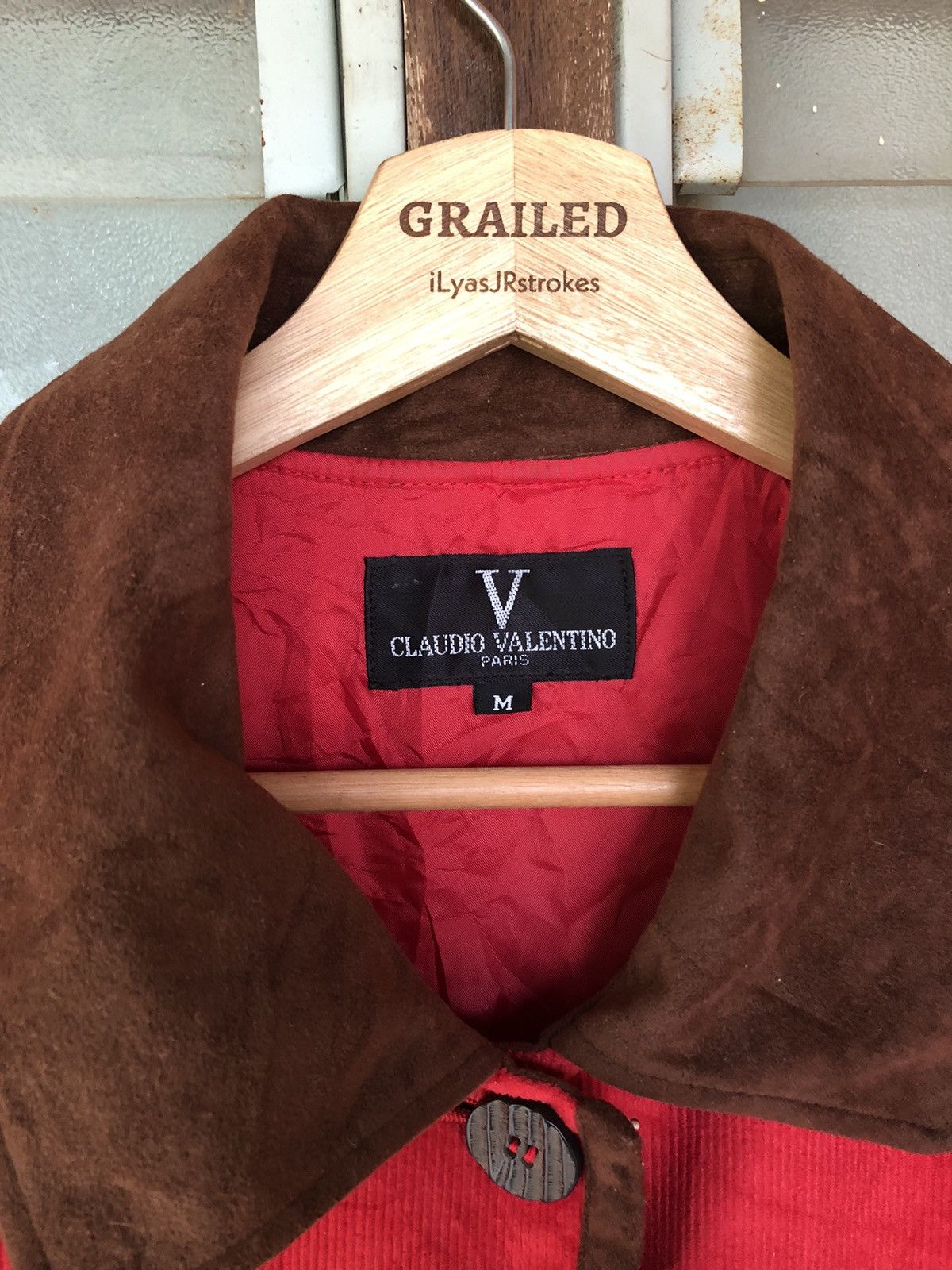 If Six Was Nine × Japanese Brand × RED Valentino Claudio Valentino Paris Red Jacket Size M / US 6-8 / IT 42-44 - 15 Thumbnail