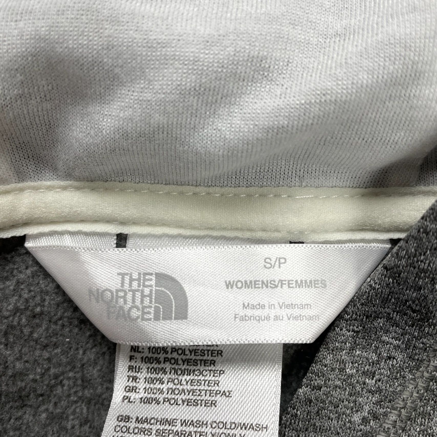 The North Face The North Face Hoodie Women Adult Small Gray Graphic Pullover Jacket Logo Sweatshirt Womens Size S / US 4 / IT 40 - 5 Thumbnail