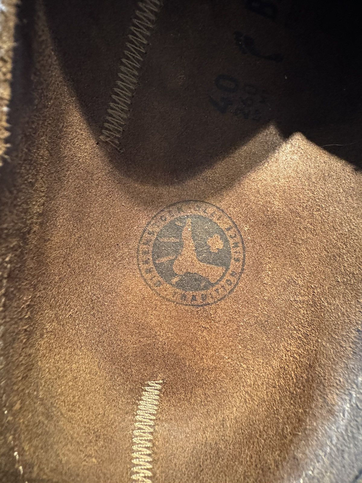 Birkenstock Birkenstock Buckley Suede Leather Clogs in Tea Size 40 L9 M7 Size US 9 / IT 39 - 7 Thumbnail