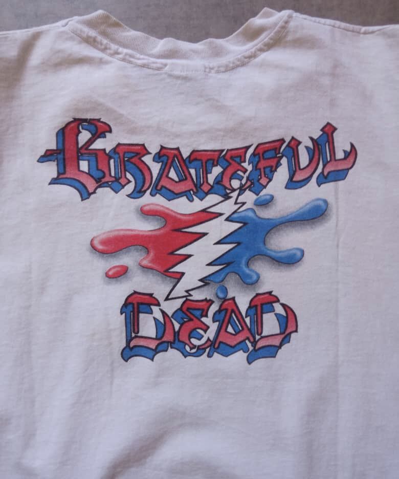 Vintage 1994 Vintage Grateful melting face Tee Size US L / EU 52-54 / 3 - 4 Thumbnail