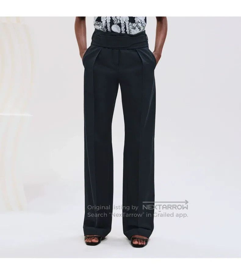 Hermes Hermes Women's pants - black, 100% pure cotton Size 24" / US 00 / IT 34 - 8 Thumbnail