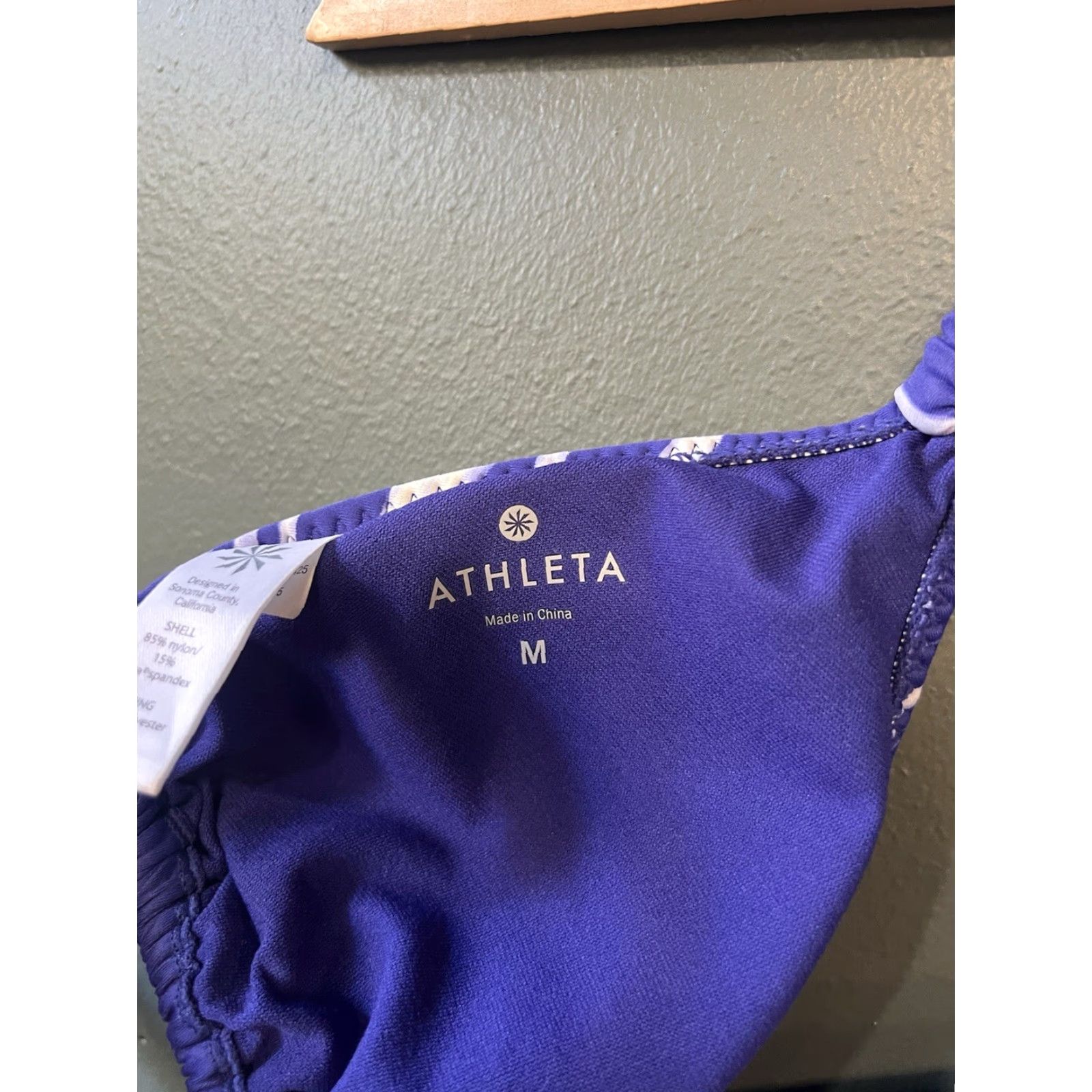 Athleta Athleta Bikini Top Purple Womens Size M Size M / US 6-8 / IT 42-44 - 3 Thumbnail