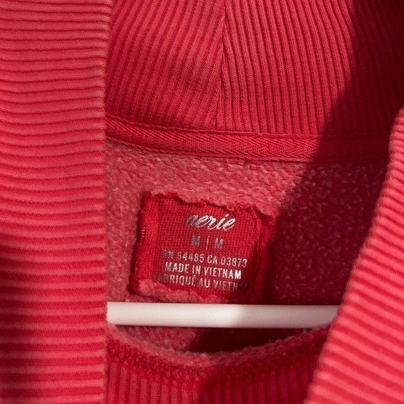 American Eagle Outfitters Aerie Red Cowlneck Crewneck Size M / US 6-8 / IT 42-44 - 3 Thumbnail