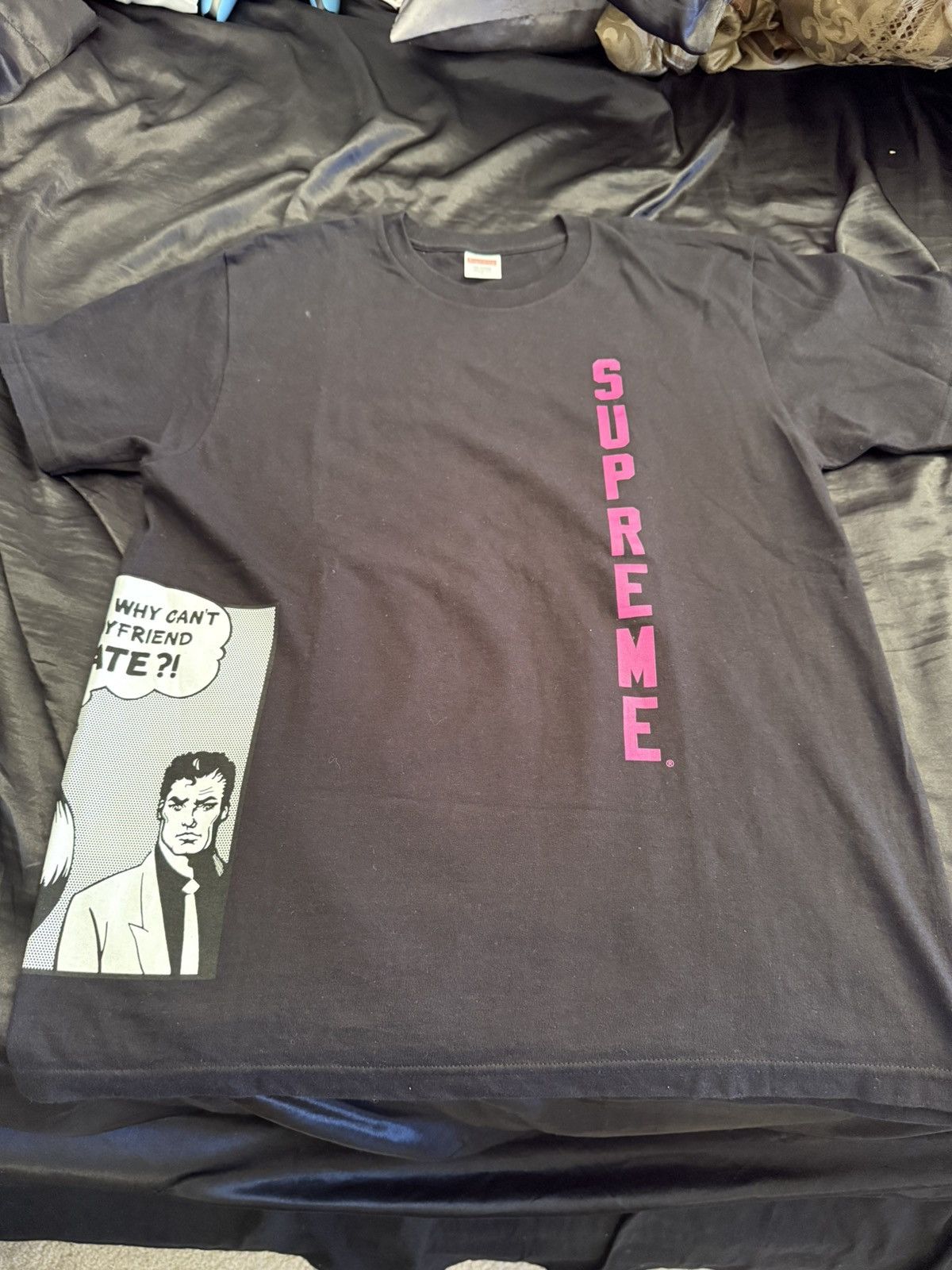 Supreme x Trasher tee sz. L