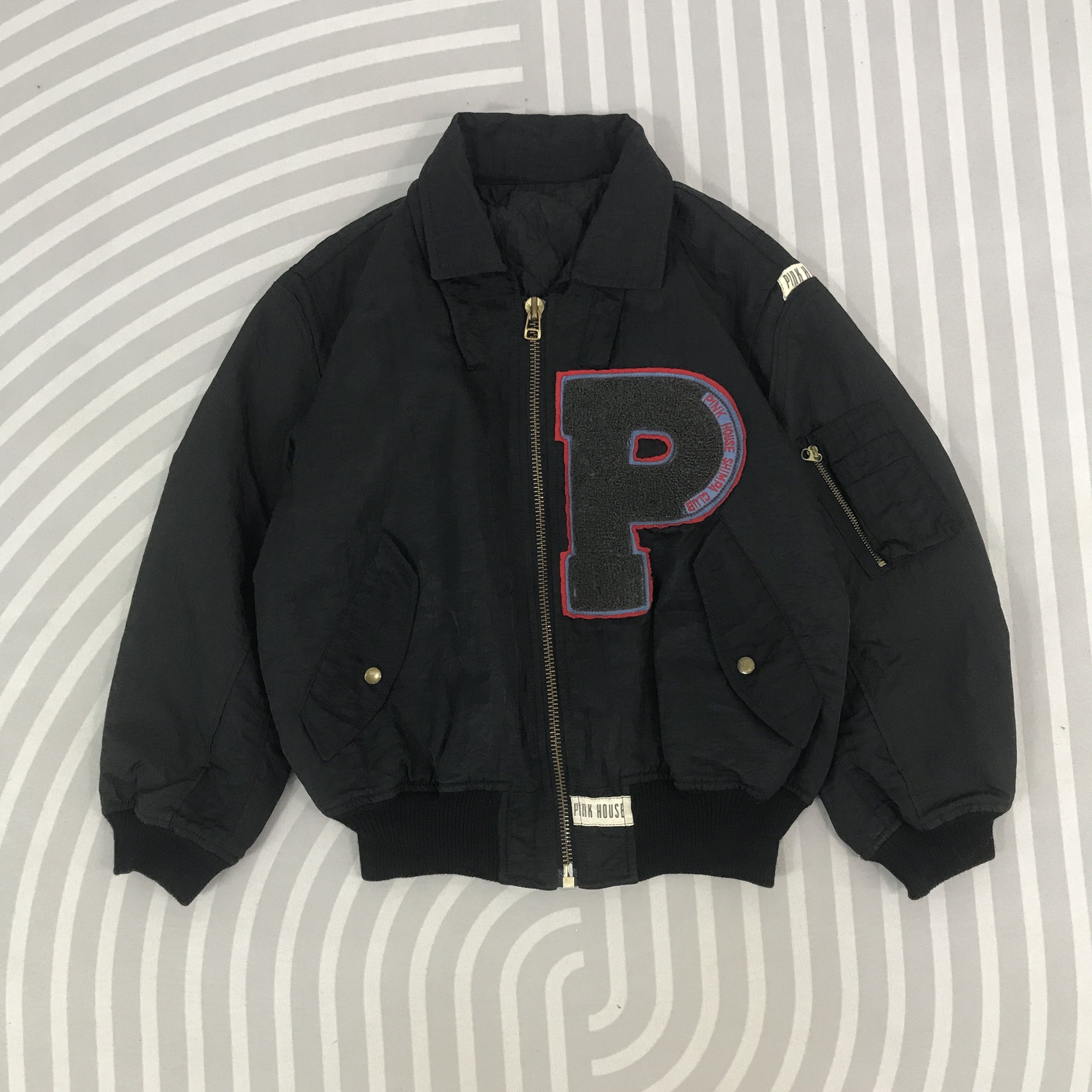 Japanese Brand × Pink House × Vintage Vintage Pink House Bomber Jacket Size US L / EU 52-54 / 3 - 1 Thumbnail