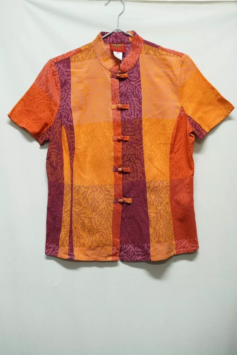 Kenzo KENZO Rare Chinese and Japanese Zen-inspired floral patchw Size S / US 4 / IT 40 - 5 Thumbnail
