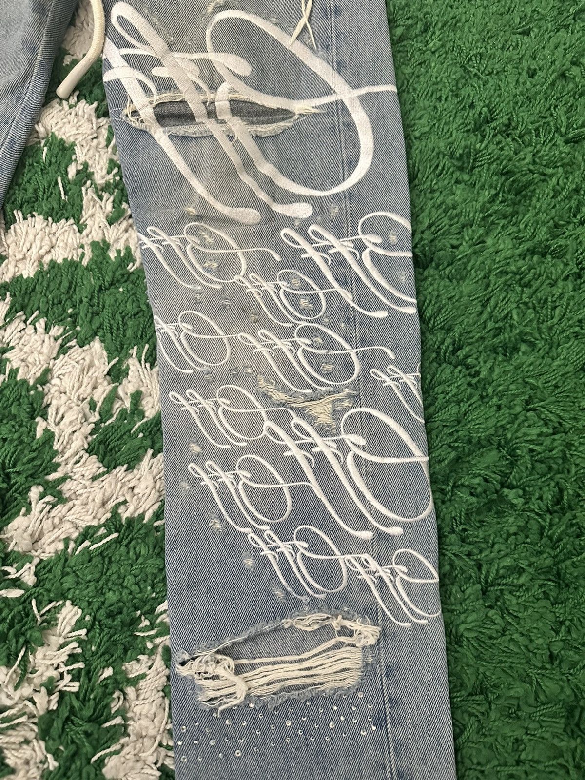 Off-White Jeans off white x ev bravado Size US 29 - 2 Thumbnail