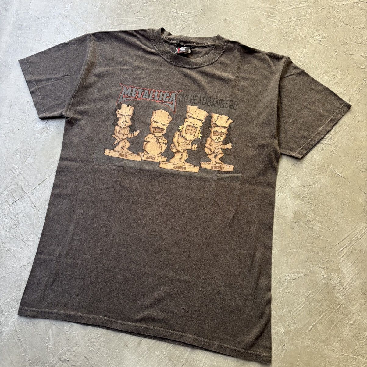 Band Tees Rare Vintage Metallica Tiki Headbangers T-Shirt Size US L / EU 52-54 / 3 - 2 Thumbnail
