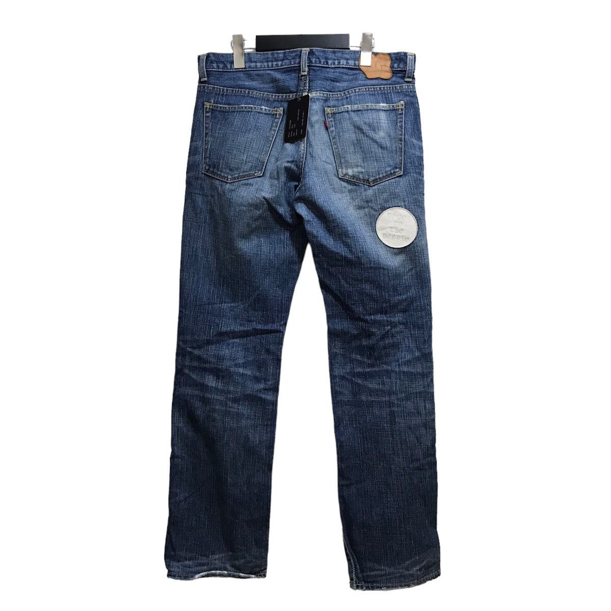 Number (N)ine Number (N)ine 04AW Damage processing denim pants Size US 32 / EU 48 - 3 Thumbnail