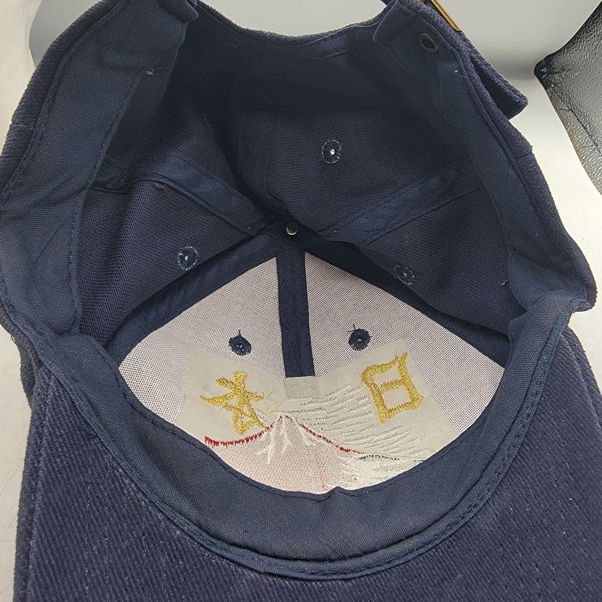 Other Japan Embroidered Navy Baseball Cap With Mount Fuji Design T Size ONE SIZE - 7 Thumbnail