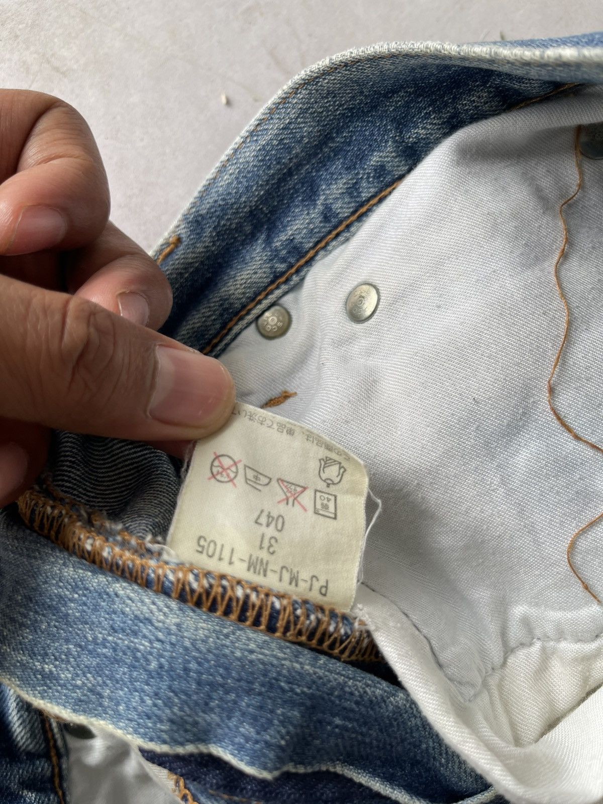 Ralph Lauren Vintage Distressed Polo Ralph Lauren Jeans Size US 31 - 4 Thumbnail