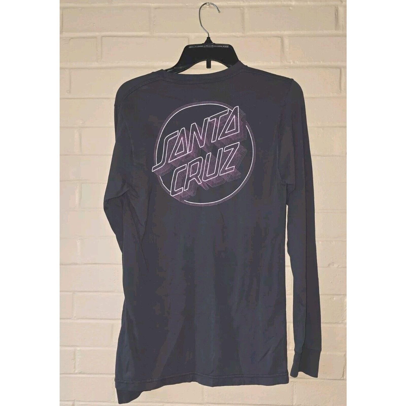 Santa Cruz Skateboards Santa Cruz Skateboard Long Sleeve T Shirt Size Small Gray Size US S / EU 44-46 / 1 - 2 Thumbnail