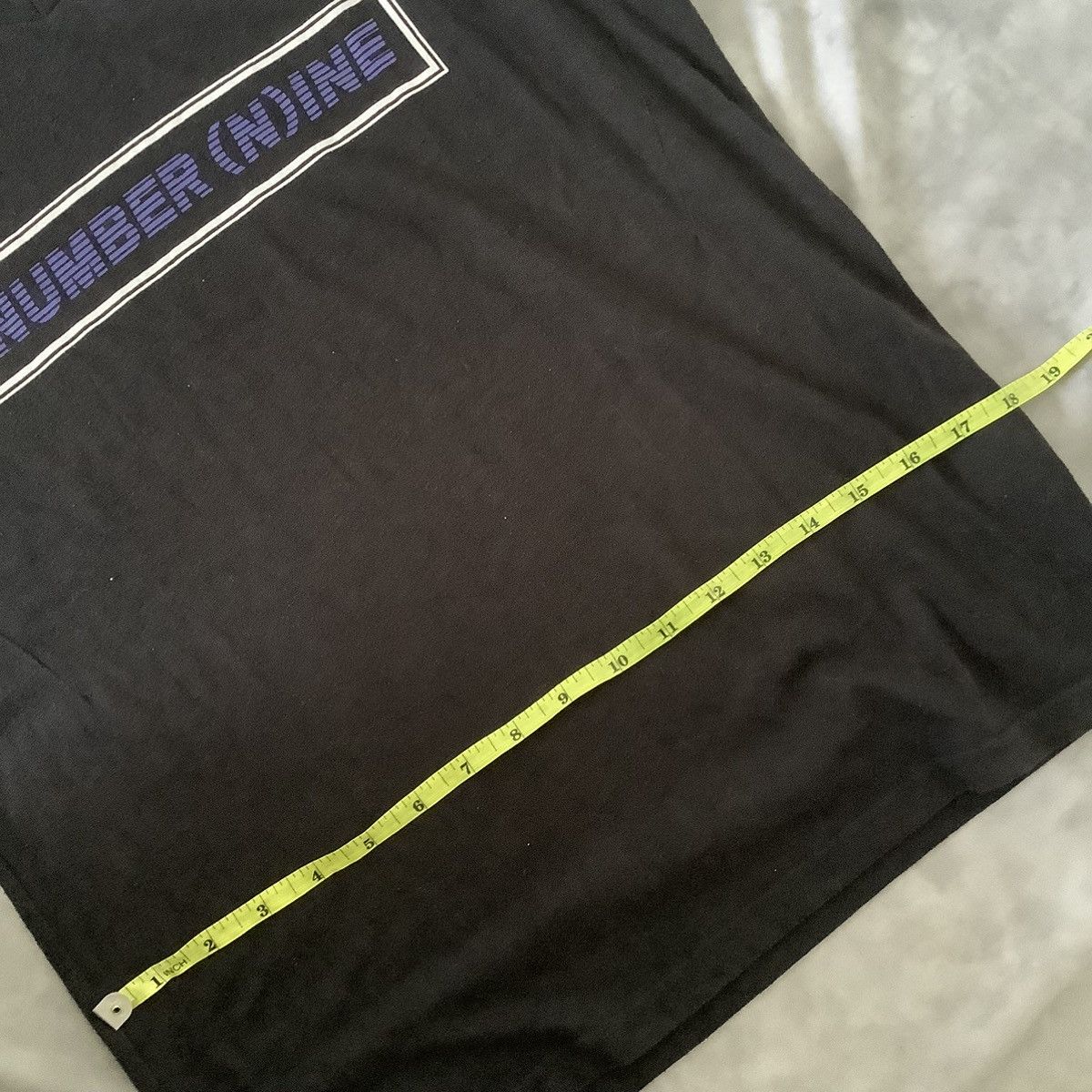 Number (N)ine Number (N)INE Logo Box Tee Size US M / EU 48-50 / 2 - 12 Thumbnail