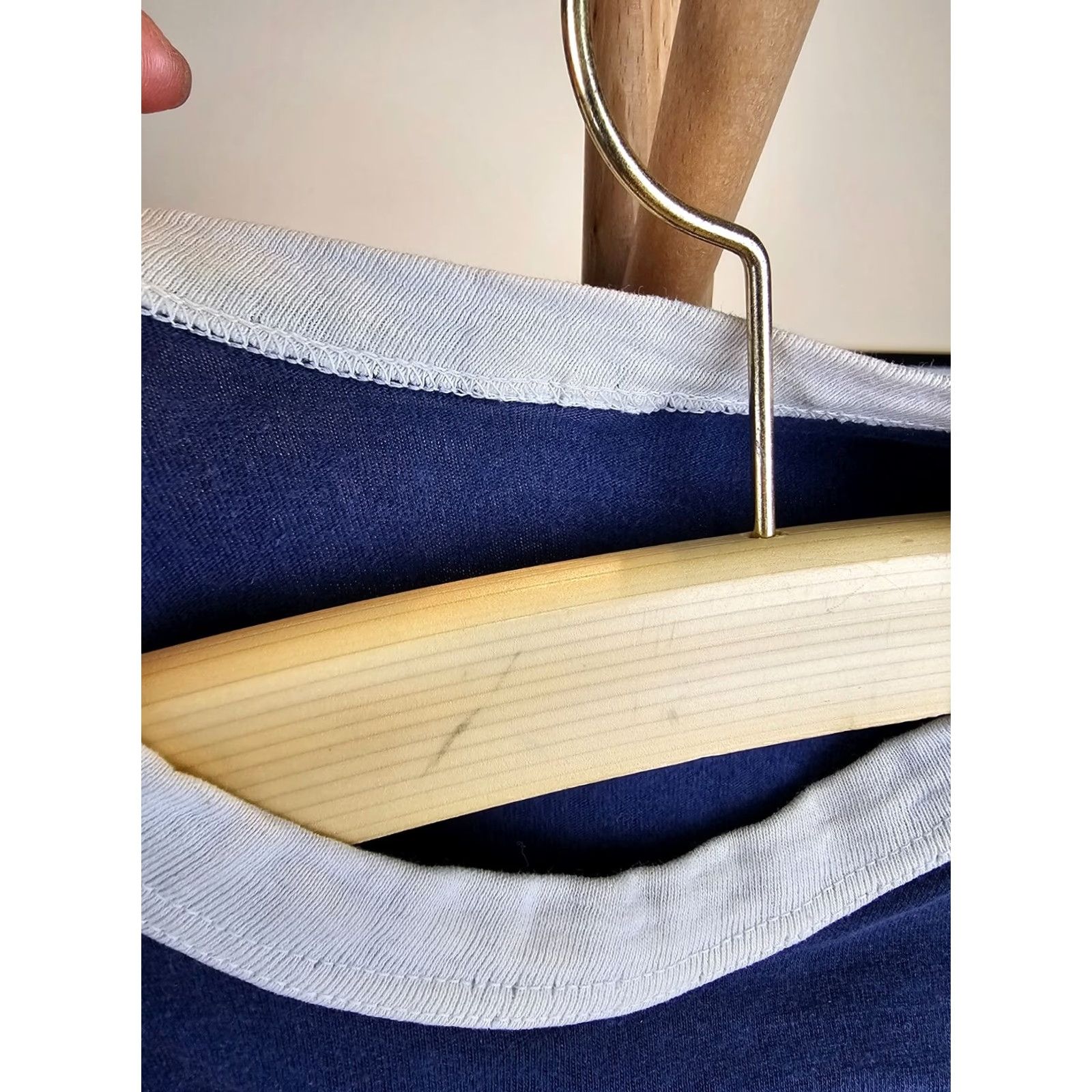 Vintage VINTAGE UNKNWON #36 BLUE FOOTBALL SINGLE STITCH T-SHIRT SZ SMALL T-Shirt Men Short Sleeve Cotton Jersey Round Neck 70's 70s Vintage Classic USA Size US S / EU 44-46 / 1 - 5 Thumbnail