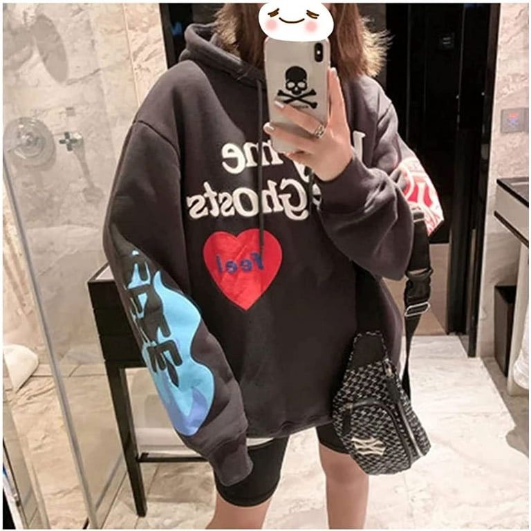 Vintage × Yeezy Lucky Me I See Ghosts Pullover Yeezy Hoodie Kayne West Size S / US 4 / IT 40 - 1 Thumbnail